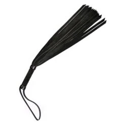 24 Inch Basic Suede Flogger, Black