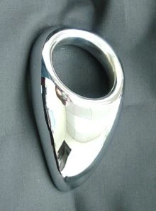 Aluminum Teardrop Cock Ring