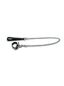Buckling Cock Ring And Leash Set
