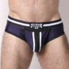 Cell Block 13 All Access Zipper Brief CBU330, Purple