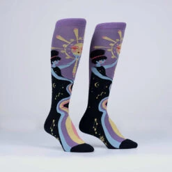 Cosmic Connection Knee Socks