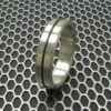 Designer Stainless Cock Ring With Accent