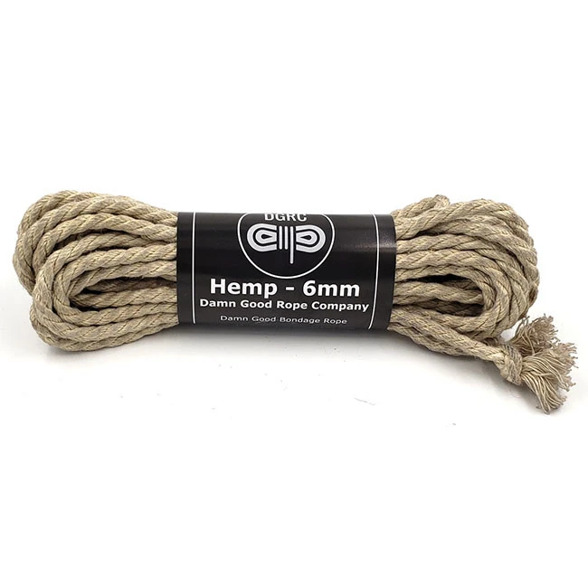 DGRC 6mm Hemp Rope, 30 Feet - Image 3