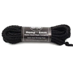 DGRC 6mm Hemp Rope, 30 Feet