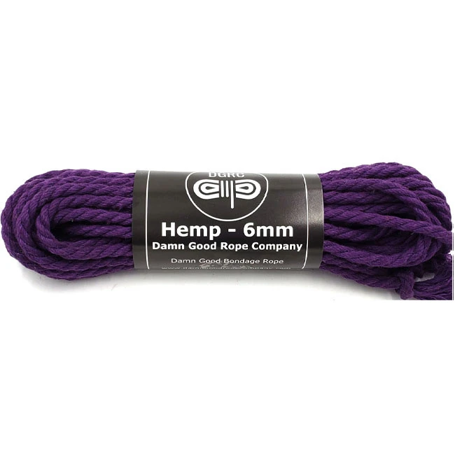 DGRC 6mm Hemp Rope, 30 Feet - Image 4