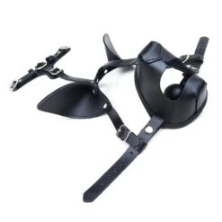 K9 Muzzle With Removable Silicone Ball Gag