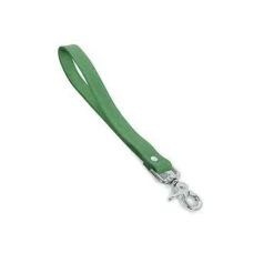 Latigo Leather Training Leash, Green