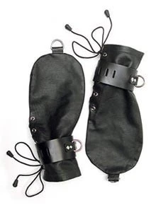 Leather Bondage Mittens