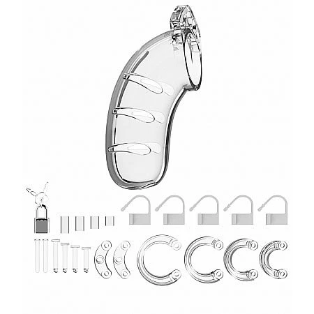 Man Cage Model 03 With 4.5" Cage, Clear - Image 2