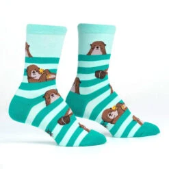 My Otter Foot Crew Socks