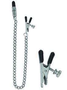 Nipple Clamps SPF-20 Tapered Adjustable With Chain