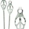Nipple Clamps SPF-41 Endurance Butterfly With Chain