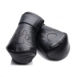Padded Leather Puppy Mitts
