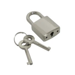 Padlock, Square Chrome