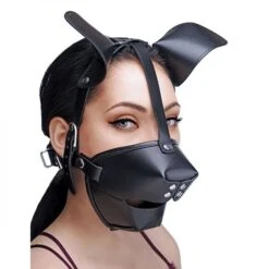 Puppy Play Hood And Breathable Ball Gag