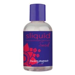Sliquid Swirl Flavored, Strawberry Pomegranate 4.2 Oz.
