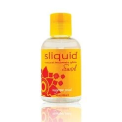 Sliquid Swirl Tangerine Peach Flavored Lubricant 4.2 Oz.