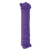 Soft Cotton Bondage Rope 33 Feet, Purple
