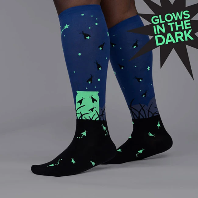 Stretch It Nightlight Wide Calf Knee Socks - Image 2