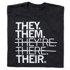 They Them Their T-shirt, Classic Cut