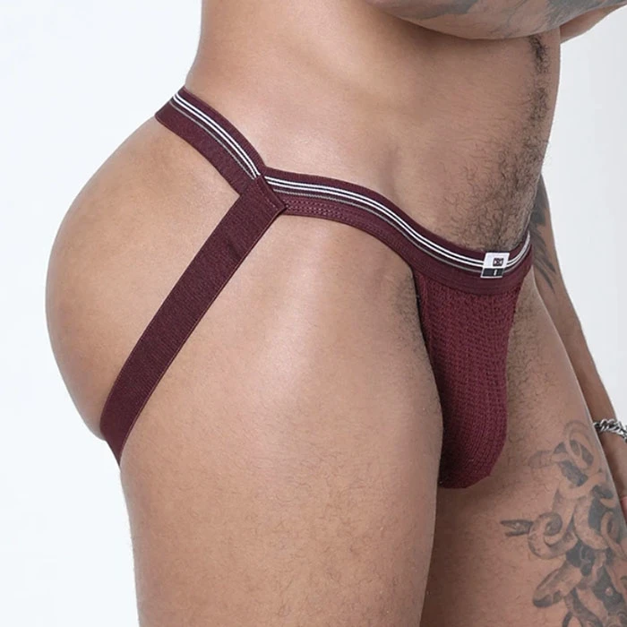 Tight End Swimmer Jock CBU270, Burgundy - Image 2