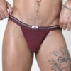 Tight End Swimmer Jock CBU270, Burgundy