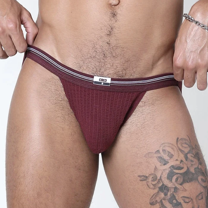 Tight End Swimmer Jock CBU270, Burgundy