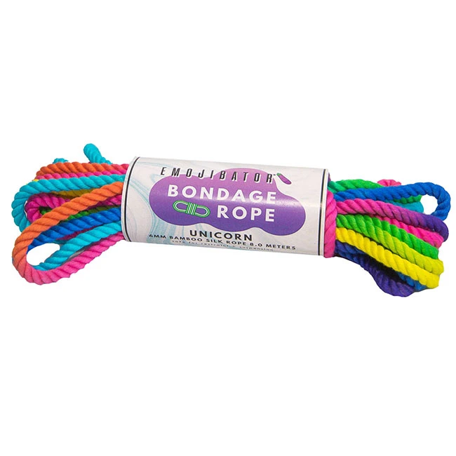 Unicorn Rainbow Bamboo Bondage Rope - Image 3