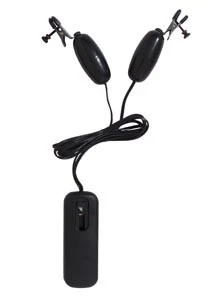 Vibrating Nipple Clamps, SPV-03 Broad Tip Adjustable