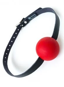 Vondage Vegan Bondage Silicone Ball Gag