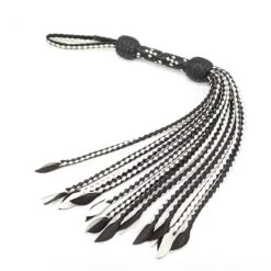 Whispers Of Fire S711108 12-Tail Medusa Goatskin Flogger